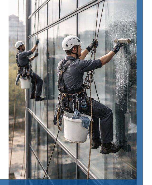 Мойка сплошного остекления в Кизилюрте, заказать от 310 р.| ВЫСОТНИК-Кзт