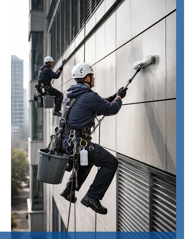 Мойка вентилируемого фасада в Кизилюрте от 258 р. | ВЫСОТНИК-Кзт