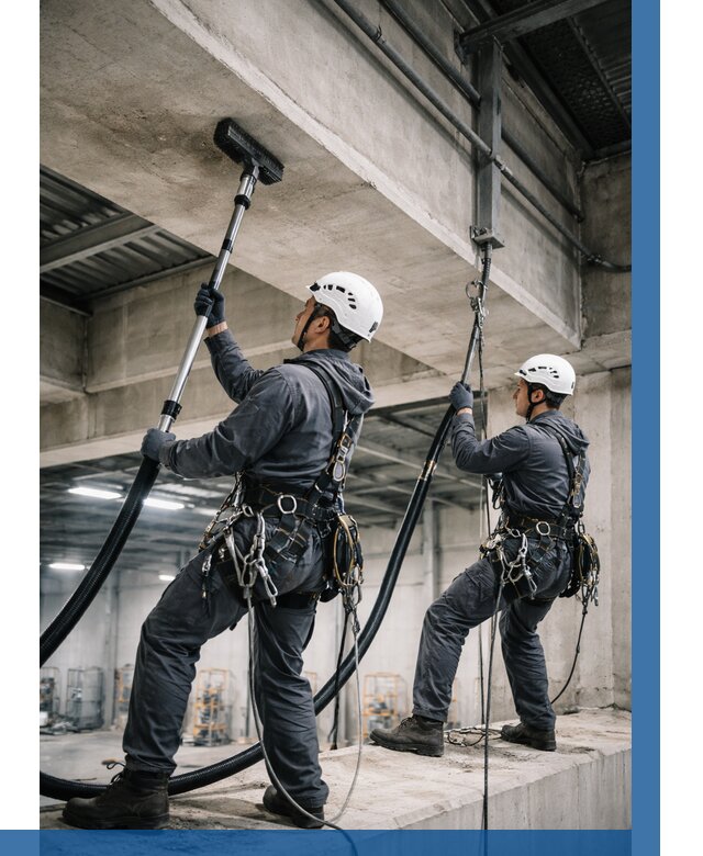 Обеспыливание потолочных конструкций в Кизилюрте от 258 р. |ВЫСОТНИК-Кзт