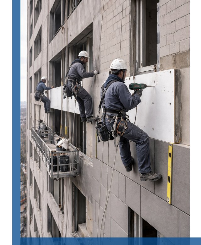 Монтаж фасадных термопанелей высокого качества в Кизилюрте