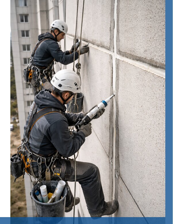 Герметизация межпанельных швов в Кизилюрте от 723 р. | ВЫСОТНИК-Кзт