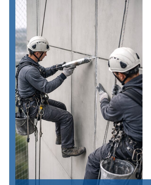 Первичная герметизация швов фасадов и кровель в Кизилюрте