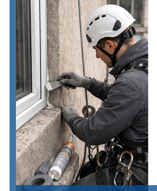 Герметизация монтажных швов окон в Кизилюрте с гарантией качества