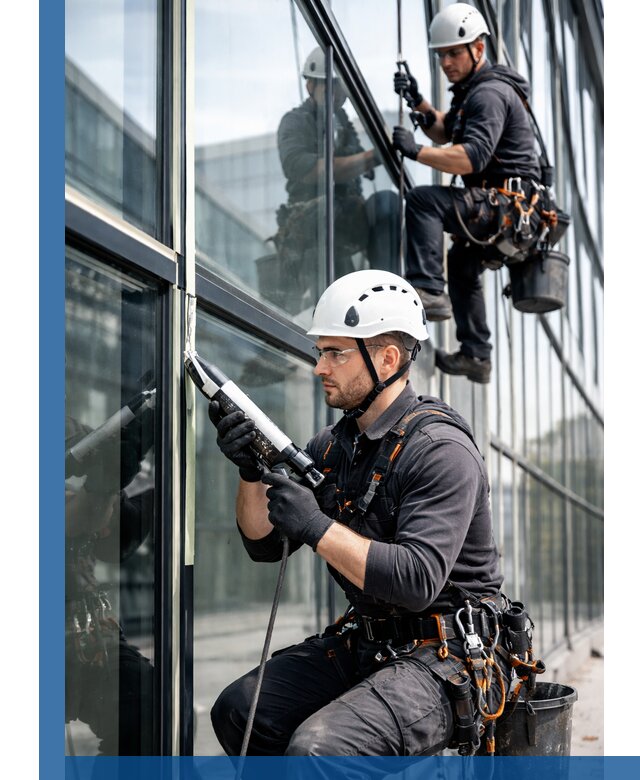 Герметизация витражных швов в Кизилюрте для зданий и фасадов