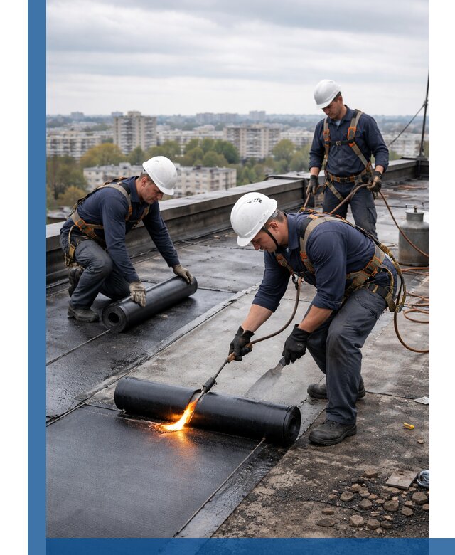 Ремонт наплавляемой кровли в Кизилюрте качественно и надежно