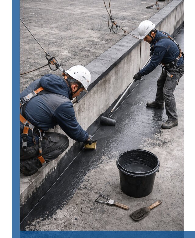 Гидроизоляция кровли жидкой резиной профессионально в Кизилюрте