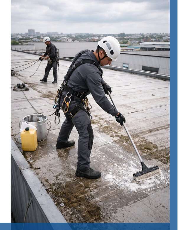 Очистка крыши по графику в Кизилюрте от 7745 р. | ВЫСОТНИК-Кзт