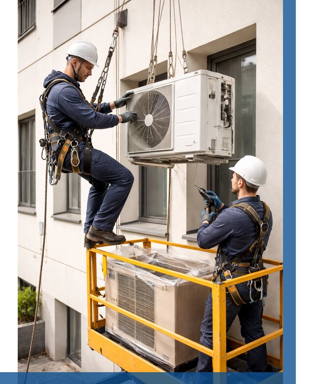 Демонтаж внешнего блока кондиционера в Кизилюрте от 3614 р. | ВЫСОТНИК-Кзт