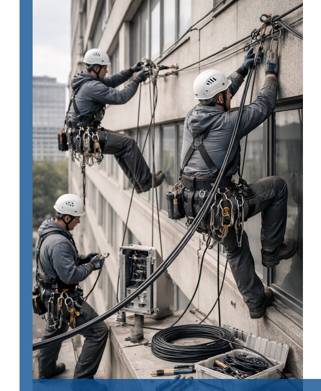 Прокладка оптоволоконного кабеля в Кизилюрте под ключ с тестированием