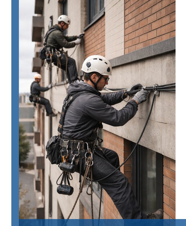 Крепление кабеля на фасаде монтаж и крепеж в Кизилюрте