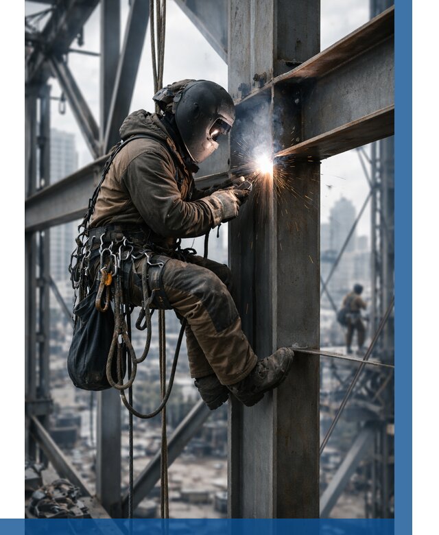 Высотные сварочные работы в Кизилюрте от 3614 р. | ВЫСОТНИК-Кзт