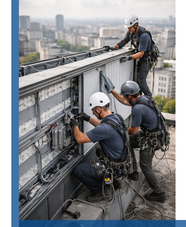 Профессиональное обслуживание крышной рекламы в Кизилюрте под ключ