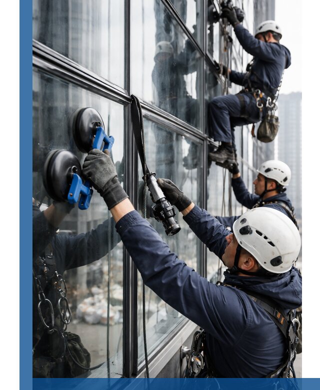 Радиусное остекление фасадов под ключ в Кизилюрте с гарантиями