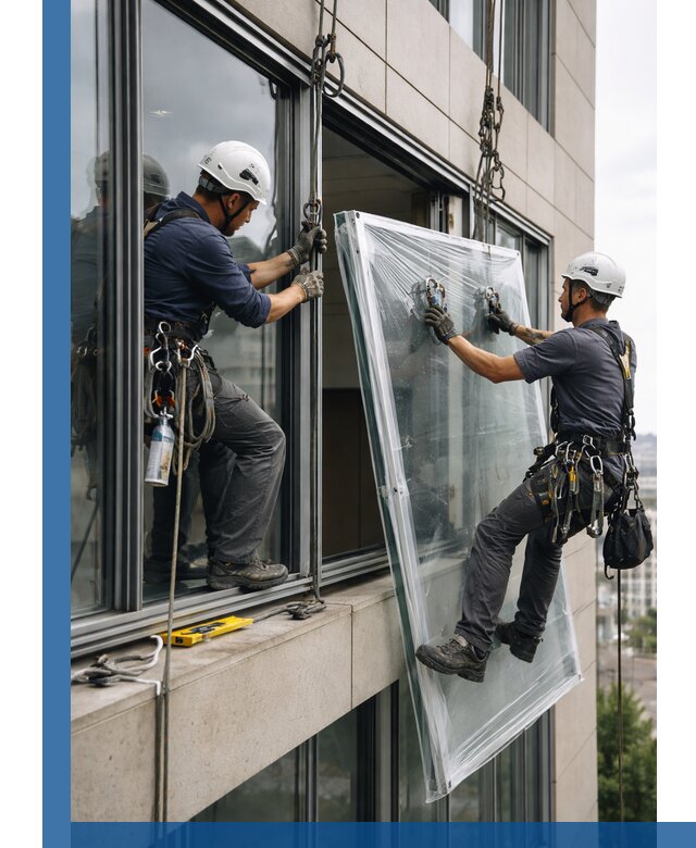 Профессиональная замена стекла в витраже в Кизилюрте с гарантией