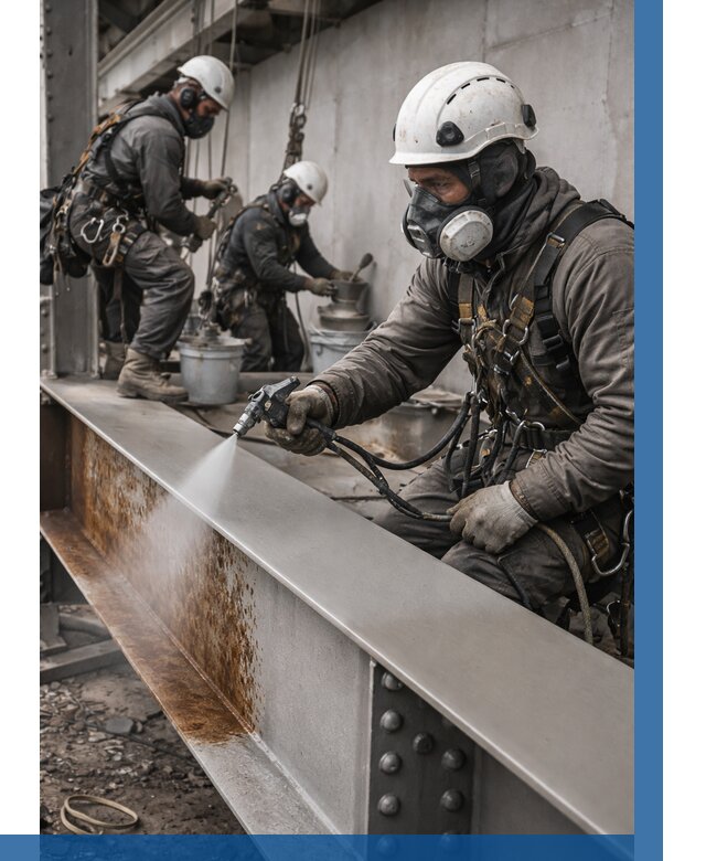 Антикоррозионная покраска металла в Кизилюрте от 723 р. | ВЫСОТНИК-Кзт