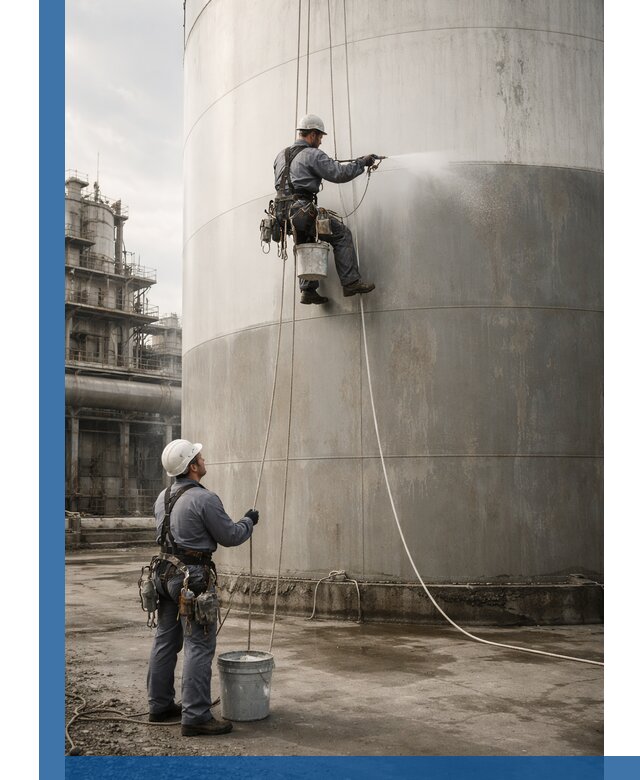 Покраска стальных резервуаров и емкостей в Кизилюрте профессионально