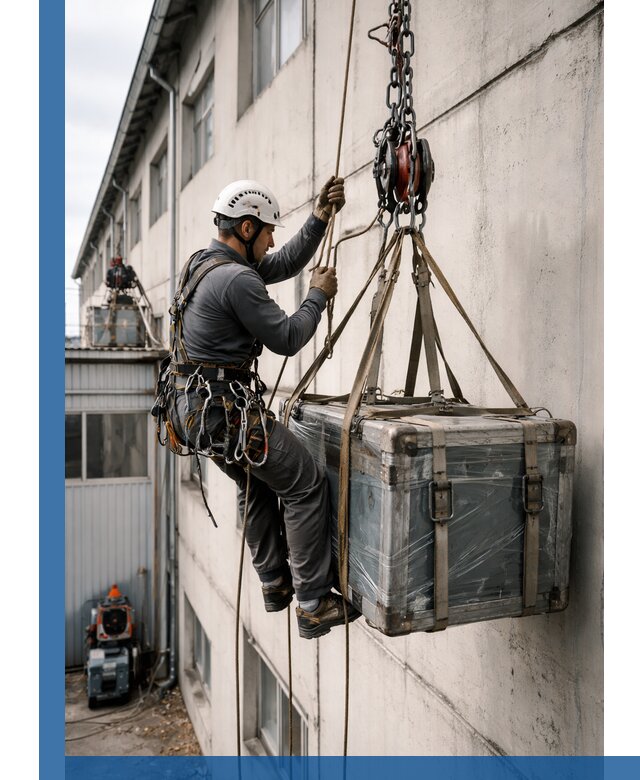 Подъем грузов на высоту в Кизилюрте для промышленных объектов