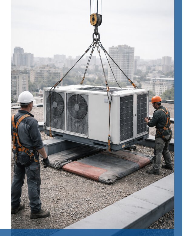 Подъем груза на крышу в Кизилюрте от 5163 р. | ВЫСОТНИК-Кзт заказать