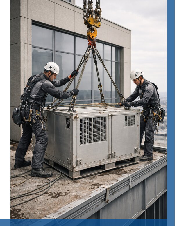 Такелажные работы на высоте в Кизилюрте от 8261 р. | ВЫСОТНИК-Кзт