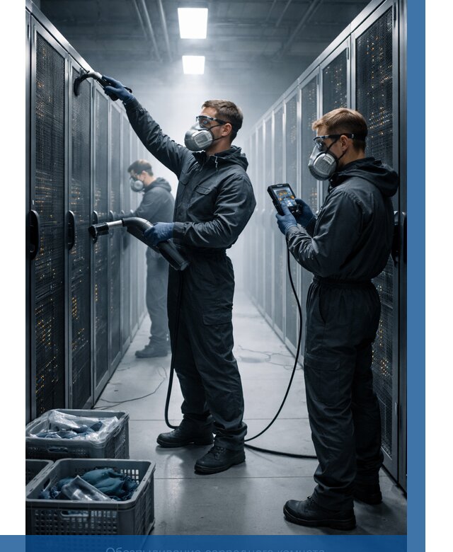 Обеспыливание серверной комнаты в Кизилюрте от 4647 р. | ВЫСОТНИК-Кзт