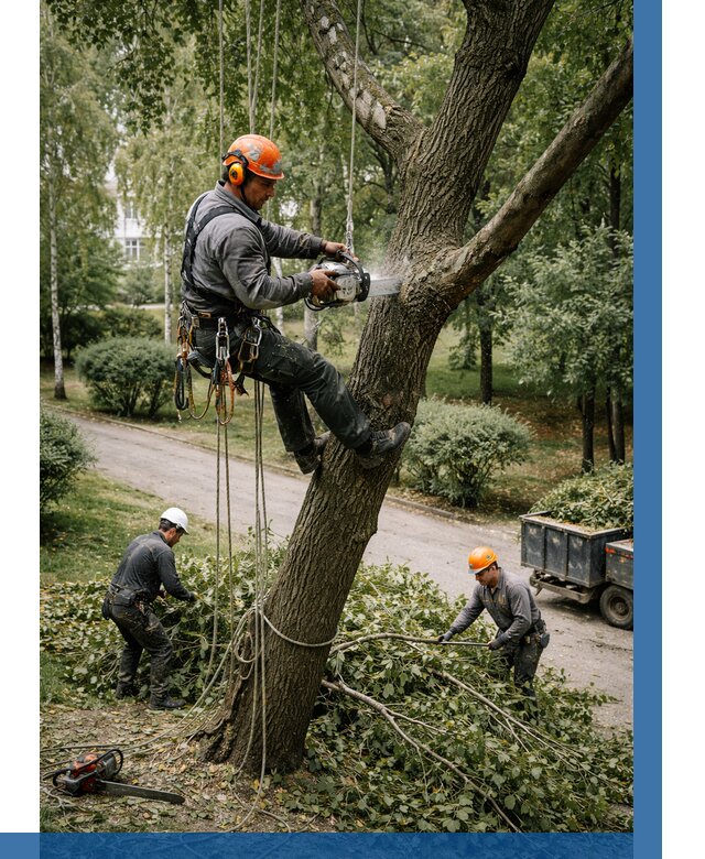 Кронирование деревьев в Кизилюрте от 6712 р. | ВЫСОТНИК-Кзт