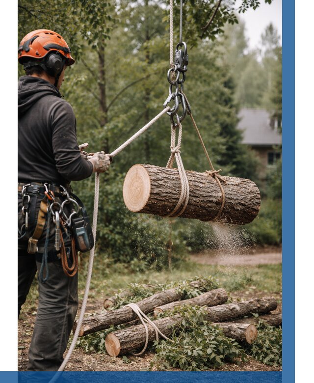 Валка деревьев частями в Кизилюрте от 7745 р. | ВЫСОТНИК-Кзт