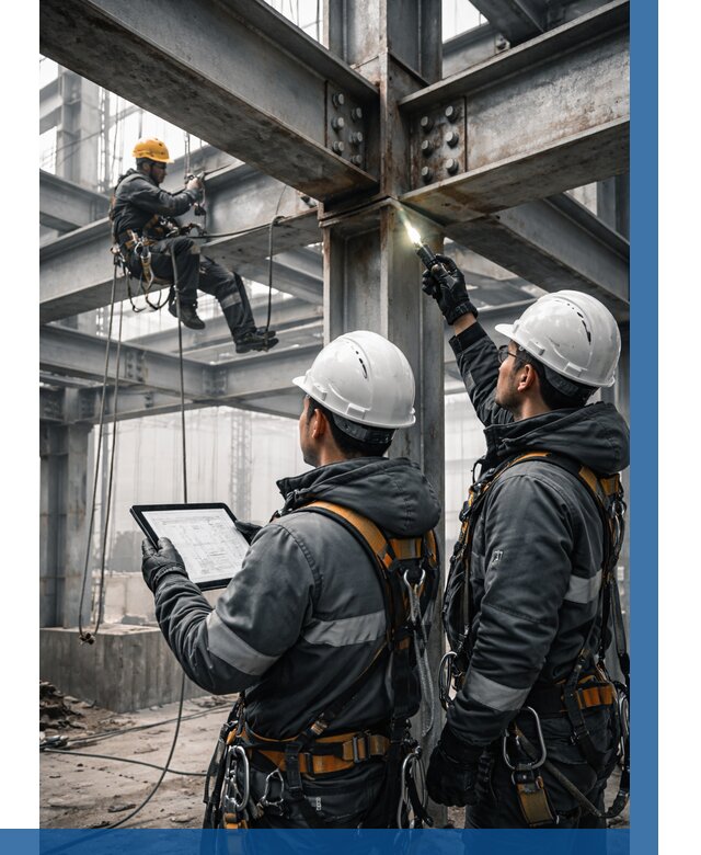 Обследование металлоконструкций в Кизилюрте от 5679 р. | ВЫСОТНИК-Кзт