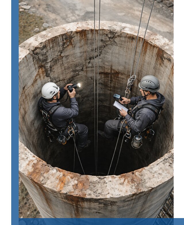 Обследование дымовой трубы: диагностика и оценка состояния в Кизилюрте